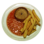Pie, Chips & Beans 